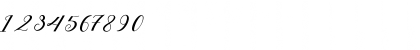 Download Beloved Script Regular Font Numeric Preview
