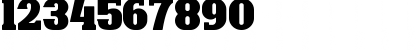 Download Bonaro Rounded Demo Rounded Font Numeric Preview