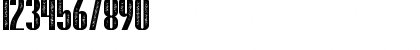 Download Brasham Stamp Demo Stamp Font Numeric Preview