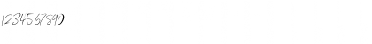 Download Bulqeusfertom Regular Font Numeric Preview