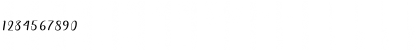 Download Buttercup Script Regular Font Numeric Preview
