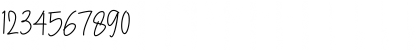 Download Callien Pooh Regular Font Numeric Preview