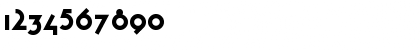 Download VariexRegular Regular Font Numeric Preview