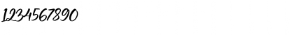 Download Estele Regular Font Numeric Preview
