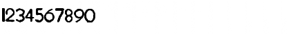 Download JMH Typewriter Sans Regular Font Numeric Preview