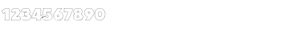 Download MADE TOMMY Outline Black Font Numeric Preview