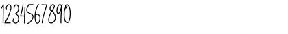 Download Wildy Sign Personal Use Font Numeric Preview