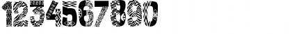 Download African Style Regular Font Numeric Preview