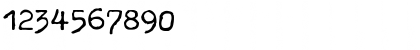Download ahabesha'stypewriter Regular Font Numeric Preview