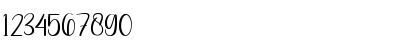Download Annamellia Regular Font Numeric Preview