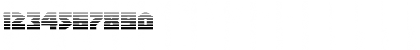 Download Arctic Guardian Gradient Regular Font Numeric Preview