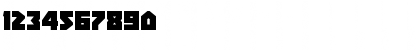 Download Arctic Guardian Regular Font Numeric Preview