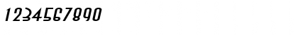 Download Asia-Extended Italic Font Numeric Preview