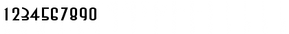 Download Asia-Extended Normal Font Numeric Preview