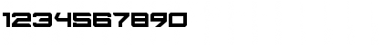 Download Aurebesh_english Regular Font Numeric Preview