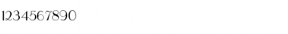 Download Avon-Light Regular Font Numeric Preview