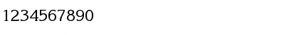 Download Axial Light Regular Font Numeric Preview