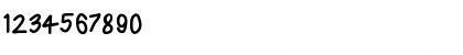 Download BestFontEvar Medium Font Numeric Preview