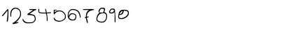Download Bootleg Tim Burton Regular Font Numeric Preview