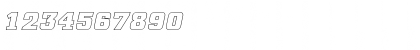 Download Borghs-Hollow-Extended Italic Font Numeric Preview