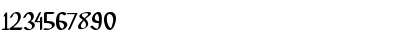 Download Bottsen Zatte Regular Font Numeric Preview