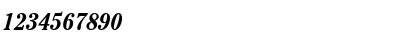 Download CheltenhamCdITC Bold Italic Font Numeric Preview