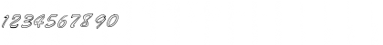 Download Brush Ho Regular Font Numeric Preview