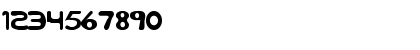 Download Bubble Thin Regular Font Numeric Preview