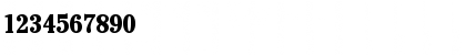 Download CheltenhamCondLH Bold Font Numeric Preview