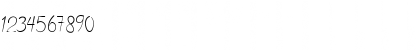 Download burdette Regular Font Numeric Preview