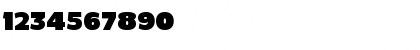 Download C800 Regular Font Numeric Preview