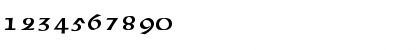 Download Celtic Normal Font Numeric Preview