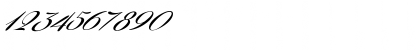 Download Coneria Script Slanted Demo Regular Font Numeric Preview