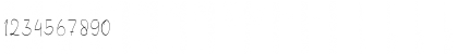 Download Cute Baby Regular Regular Font Numeric Preview