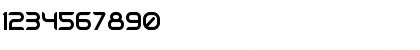 Download deadman Regular Font Numeric Preview