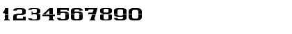 Download cherif Regular Font Numeric Preview