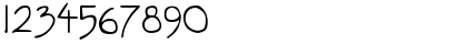 Download DJB Constance Beauregard Regular Font Numeric Preview