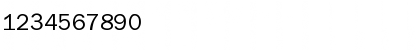 Download Eluthera Light 1 Regular Font Numeric Preview