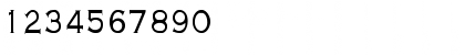 Download Engraver-Light Cn Regular Font Numeric Preview