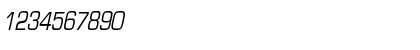Download Eurasia-Condensed Italic Font Numeric Preview