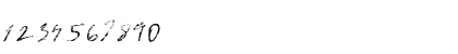 Download Fastfood Brush Font Numeric Preview