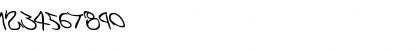 Download Graffiti Street Leftalic Italic Font Numeric Preview
