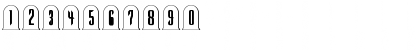 Download Graveyard Regular Font Numeric Preview