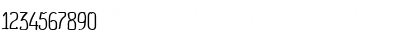 Download Handwritten Sans Regular Font Numeric Preview