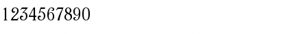 Download Verona-Light Regular Font Numeric Preview