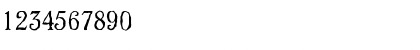 Download VeronaAntique-Light Regular Font Numeric Preview