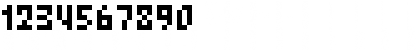 Download ChibiBitA5 Regular Font Numeric Preview