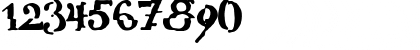 Download verrutscht Regular Font Numeric Preview