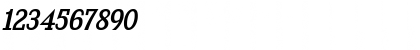 Download Kingsbridge Italic Font Numeric Preview