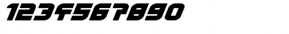 Download Lightyear Design Regular Font Numeric Preview